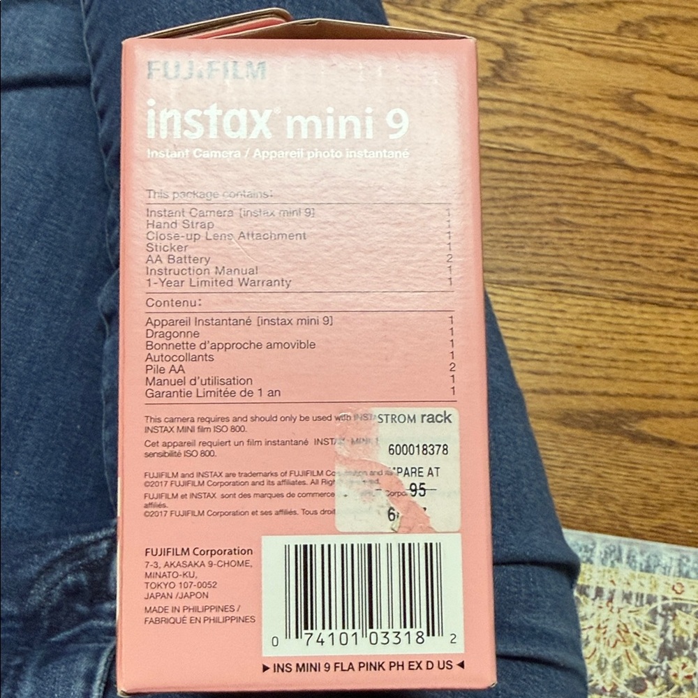Fujifilm Instax Mini 9 pink Camera - Picture 2 of 6